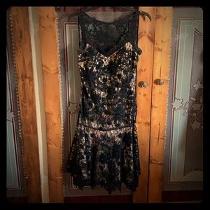 Gorgeous Sue Wong black detailed dress size 10